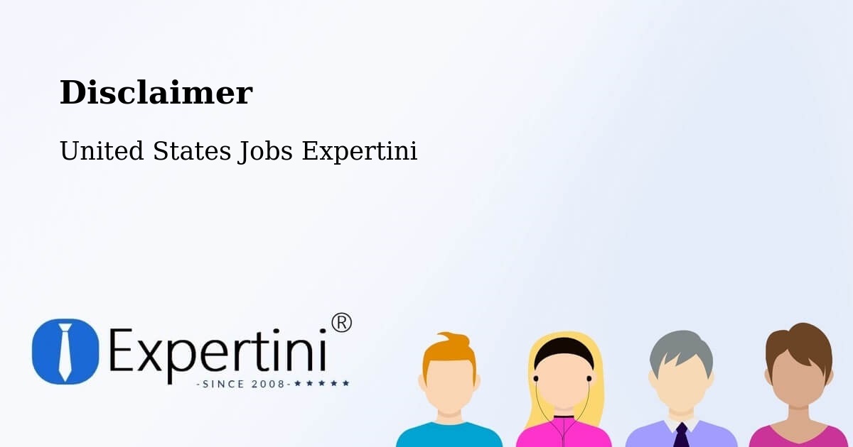Disclaimer – Bartow - United States Jobs Expertini