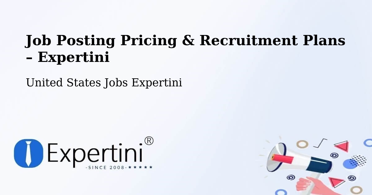 Job Posting Pricing & Recruitment Plans – Bartow - Bartow, United States Jobs Expertini