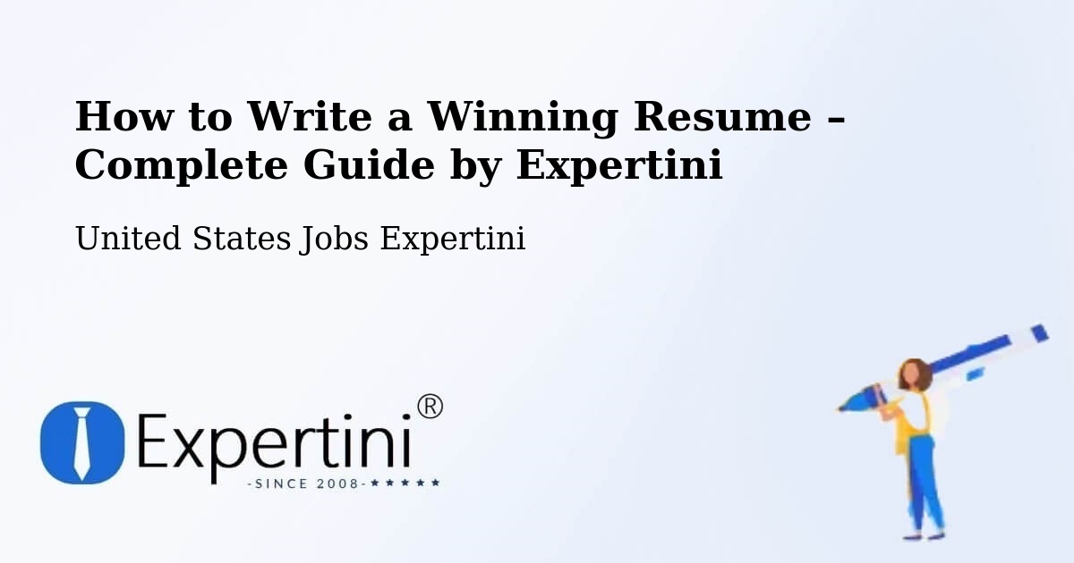 Resume Writing Guide for Job Seekers – Bartow - Bartow, United States Jobs Expertini